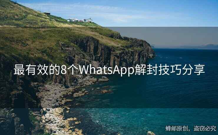 最有效的8個(gè)WhatsApp解封技巧分享