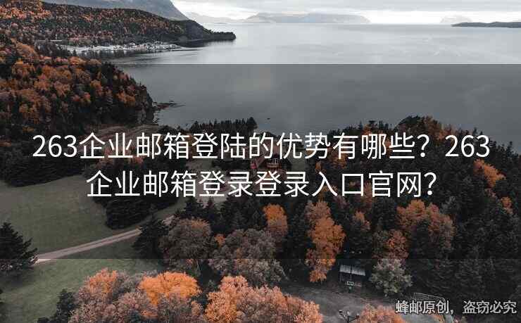 263企業(yè)郵箱登陸的優(yōu)勢有哪些？263企業(yè)郵箱登錄登錄入口官網(wǎng)？